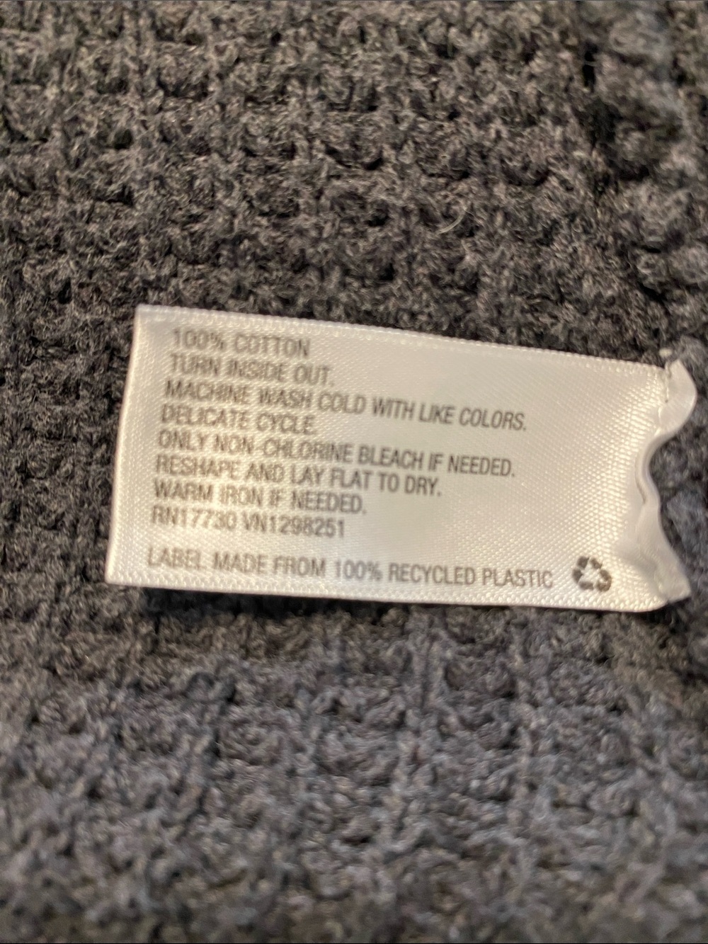 Universal Thread XL Open-Front Charcoal Knit Pocket Cardigan & Pockets - Picture 6 of 6
